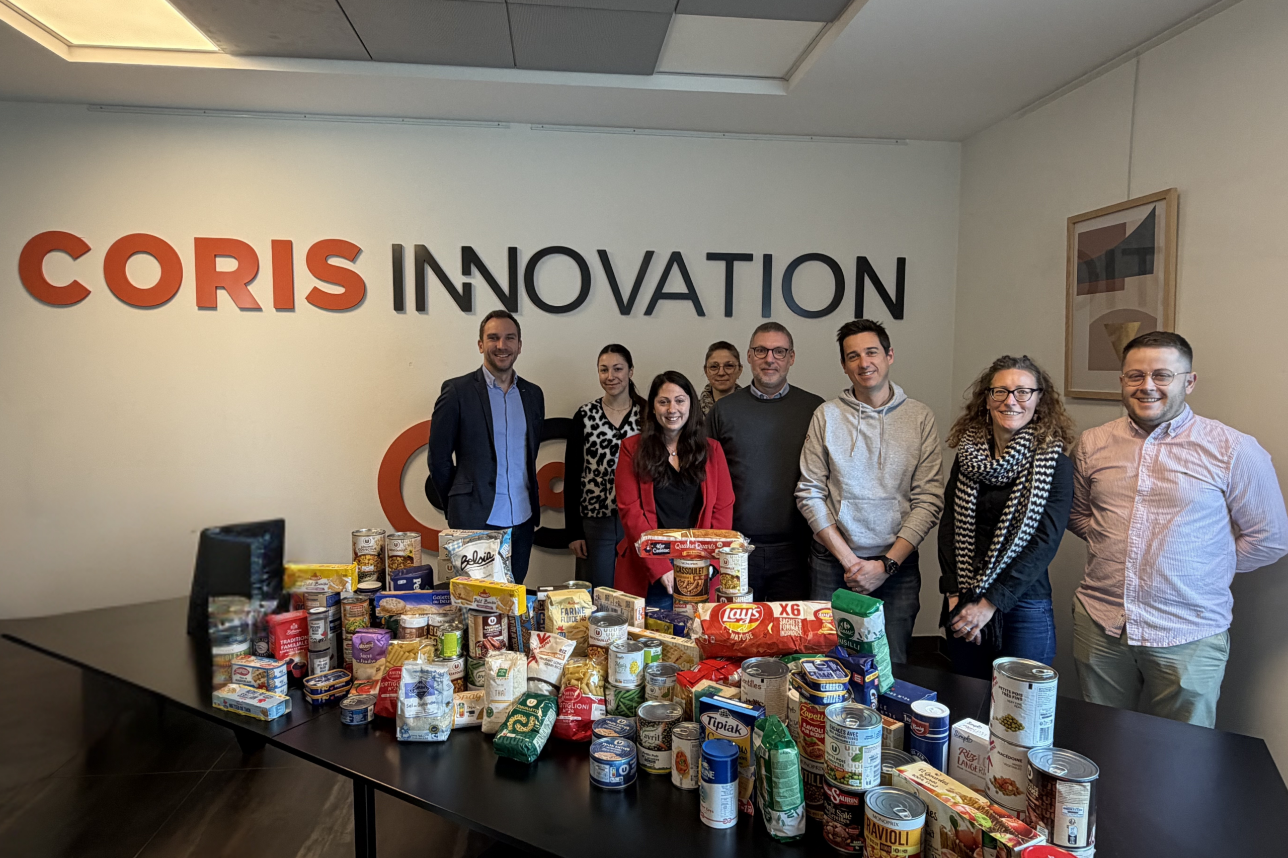 CORIS Innovation : collecte solidaire en France et Suisse